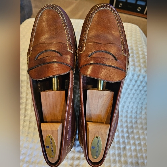 Cole Haan Vintage Brown Leather Douglas Penny Loafers Size 9.5 main image 10